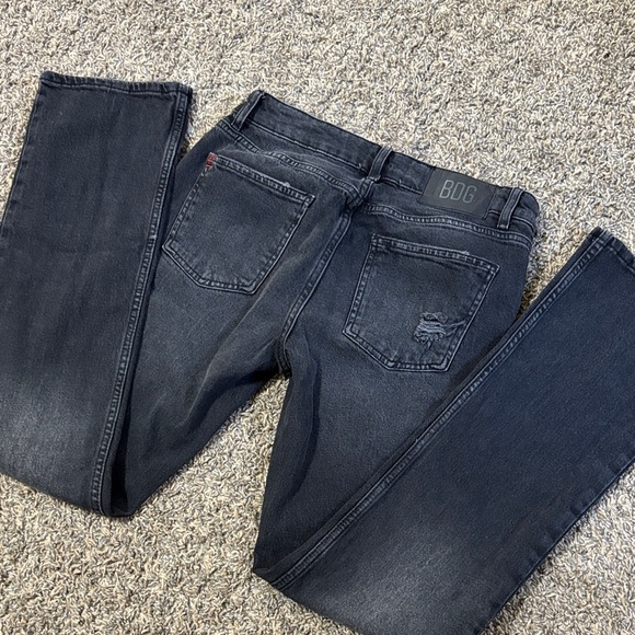 BDG Dark Gray Slim Bootcut Jeans - Picture 4 of 6